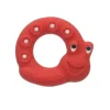Mam Rattles & Teethers|Toys For 0-12 Months*Friends, Lucy The Snail, Red, 2+ Months, Red