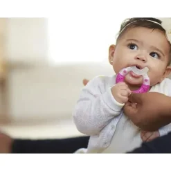 Mam Rattles & Teethers|Toys For 0-12 Months*Girl Bite & Brush Teether, 3M+