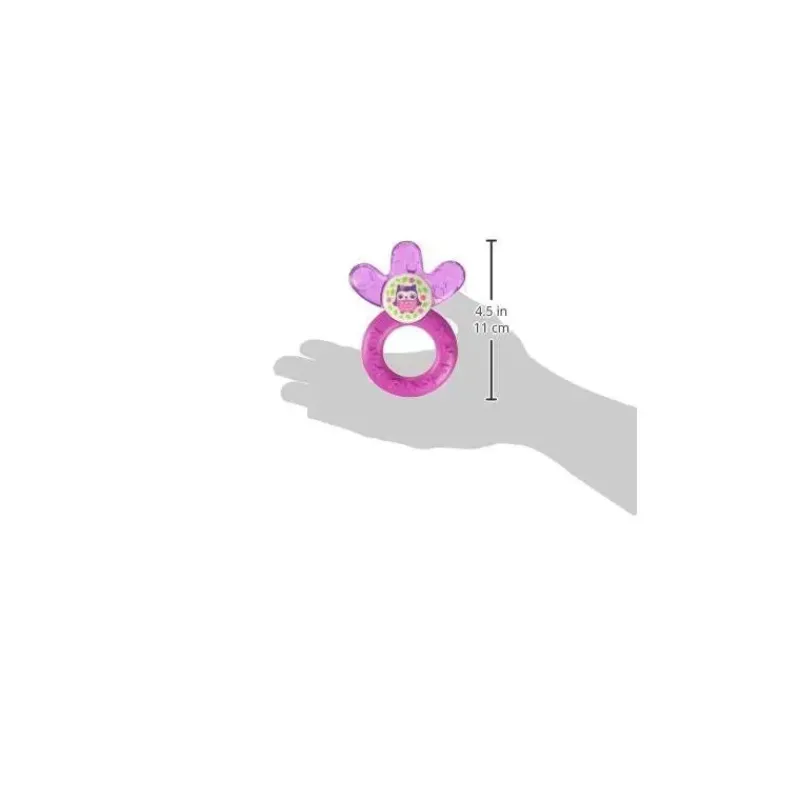 Mam Rattles & Teethers|Toys For 0-12 Months*Girl Cooler Teether, 4M+
