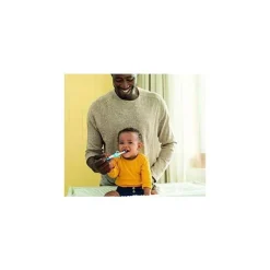 Mam Oral & Nasal Care*Learn to Brush Baby Toothbrush Set 5+M - Blue