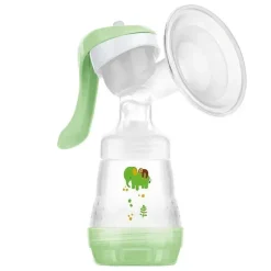 Mam Breast Pumps*Manual Breast Pump, Portable Breast Pump With Easy Start Anti-Colic Baby Bottle, Includes 2 Bottle Nipples, Unisex