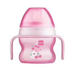 Mam Straw, Sippy & Training Cups|Dishes, Utensils & Food Containers*Starter Cup with Handles, Girl, 5 oz