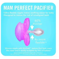 Mam Straw, Sippy & Training Cups|Dishes, Utensils & Food Containers*Starter Cup with Handles, Girl, 5 oz