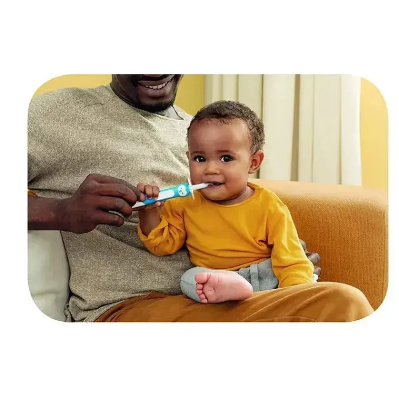Mam Oral & Nasal Care*Training Toothbrush 5+M - Blue