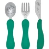 Marcus u0026 Marcus Utensils & Accessories|Dishes, Utensils & Food Containers*Marcus & Marcus - Game Anatomical Spoon Fork and Knife Elephant 3pcs