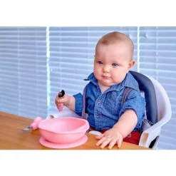 Marcus u0026 Marcus Suction Plates & Bowls|Dishes, Utensils & Food Containers*Marcus & Marcus - Pokey Toddler Mealtime Set, Pink