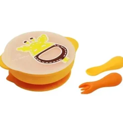Marcus u0026 Marcus Suction Plates & Bowls|Dishes, Utensils & Food Containers*Marcus & Marcus - Toddler First Self Feeding Set, Lola