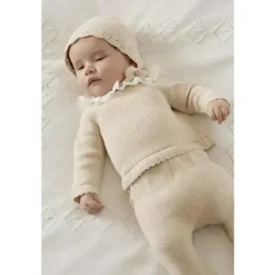 Martin Aranda Baby Sets*- 2 Pcs: Jumper & Leggings Hortensias, RED