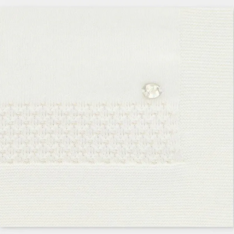 Martin Aranda Take Me Home Outfits*- Baby Blanket Knit Albi One Size Blanco Roto