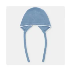 Martin Aranda Baby Hats*- Baby Bonnet Knit Noto, Blue Francia