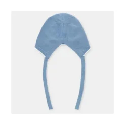 Martin Aranda Baby Hats*- Baby Bonnet Knit Noto, Blue Francia