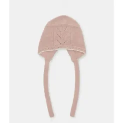 Martin Aranda Take Me Home Outfits*- Baby Bonnet Knit Lin, Pastel Pink