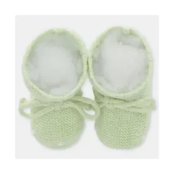 Martin Aranda Baby Shoes*- Baby Booties Knit Nice, Light Beige