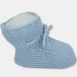 Martin Aranda Baby Shoes*- Baby Booties Knit Montefioralle, Lavanda