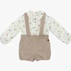 Martin Aranda Baby Sets*- Baby Boy Set Shirt & Bloomer, Little Fox