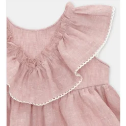 Martin Aranda Dresses|Baby Dresses & Skirts*- Baby Dress Woven Fabric Siena, Arena