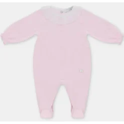 Martin Aranda Baby Sleepwear*- Baby Footie Interlock Basic, Rosa Bebé