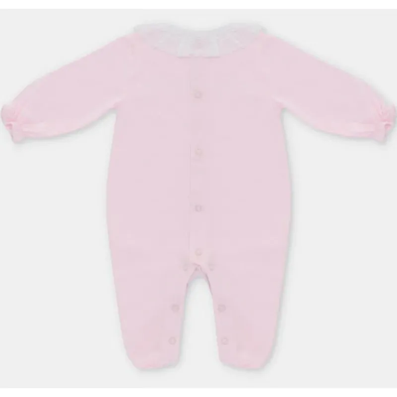 Martin Aranda Baby Sleepwear*- Baby Footie Interlock Basic, Rosa Bebé