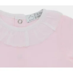 Martin Aranda Baby Sleepwear*- Baby Footie Interlock Basic, Rosa Bebé