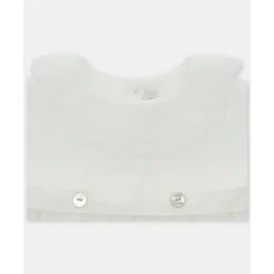 Martin Aranda Dresses|Baby Dresses & Skirts*- Baby Girl Knit Woven Mix Dress Tenerezza, Ivory