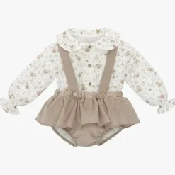 Martin Aranda Baby Sets*- Baby Girl Set Blouse & Bloomer, Little Fox