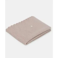 Martin Aranda Blankets & Quilts*- Baby Knit Blanket Peonia, Light Pink