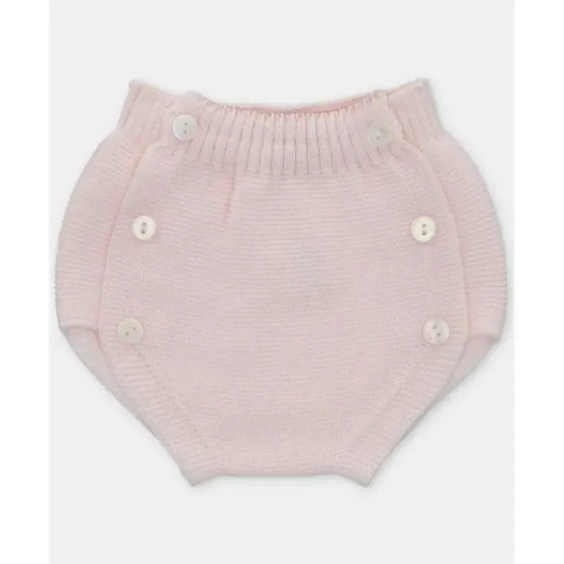 Martin Aranda Baby Shorts, Jeans & Pants*- Baby Separate Knit Bloomer Dolcezza, Light Pink