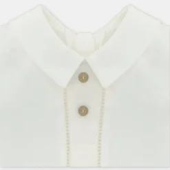 Martin Aranda Baby Sets*- Baby Set Shirt & Bloomer Woven Fabric Firenze, Arena