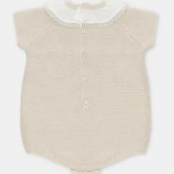 Martin Aranda Baby One-Pieces*- Baby Short Knit Romper Volterra, Lavanda