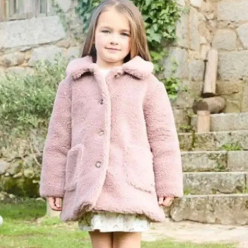 Martin Aranda Baby Coats, Sweaters & Jackets*- Coat Merino Baby Peonia, Arena