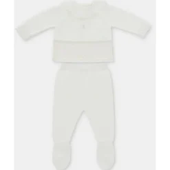 Martin Aranda Take Me Home Outfits*- 2Pk Set Sweater & Leggings Knit Albi, Blanco Roto