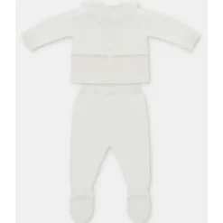 Martin Aranda Take Me Home Outfits*- 2Pk Set Sweater & Leggings Knit Albi, Blanco Roto