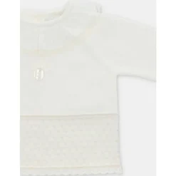 Martin Aranda Take Me Home Outfits*- 2Pk Set Sweater & Leggings Knit Albi, Blanco Roto