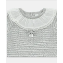 Martin Aranda Take Me Home Outfits*- Take Me Home Set Sweater, Leggings & Bonnet Flounce Glace, Light Pink