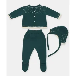 Martin Aranda Take Me Home Outfits*- Take Me Home Set Sweater, Leggings & Bonnet Dark Blue