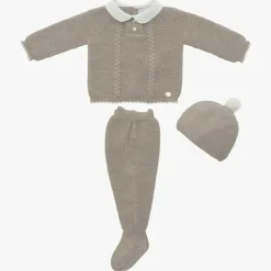 Martin Aranda Take Me Home Outfits*- Take Me Home Set Little Fox Sweater, Leggins & Bonnet, Red