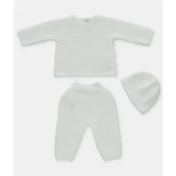 Martin Aranda Take Me Home Outfits*- Take Me Home Set Sweater, Leggins & Hat Snow, Ivory
