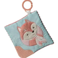 Mary Meyer Toys For 0-12 Months|Gift For Baby*- Crinkle Teether Toy with Baby Paper and Squeaker, Sweet n Sassy Fox