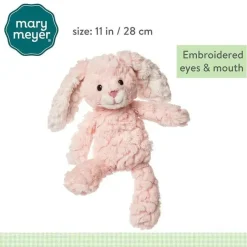 Mary Meyer Plush & Stuffed Animals|Easter*- Pink Putty Bunny Soft Toy