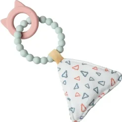 Mary Meyer Rattles & Teethers*- Simply Silicone Soft Squeaker, Kitty