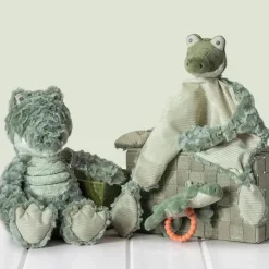 Mary Meyer Blankets & Quilts*- Stuffed Animal Lovey Security Blanket, Afrique Alligator