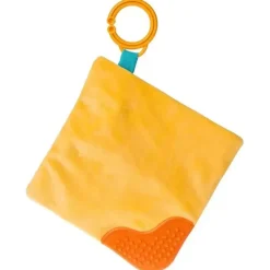 Mary Meyer Toys For 0-12 Months|Gift For Baby*- Sweet Soothie Crinkle Teether Toy with Baby Paper and Squeaker, Croissant