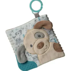 Mary Meyer Toys For 0-12 Months|Gift For Baby*- Sweet Soothie Crinkle Teether Toy With Baby Paper And Squeaker, Sparky Puppy