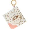 Mary Meyer Toys For 0-12 Months|Gift For Baby*- Sweet Soothie Crinkle Teether Toy with Baby Paper and Squeaker, Latte
