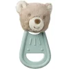 Mary Meyer Toys For 0-12 Months|Gift For Baby*- Teething Toys Simply Silicone Teether with Soft Toy, 6-Inches, Bear