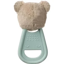 Mary Meyer Toys For 0-12 Months|Gift For Baby*- Teething Toys Simply Silicone Teether with Soft Toy, 6-Inches, Bear
