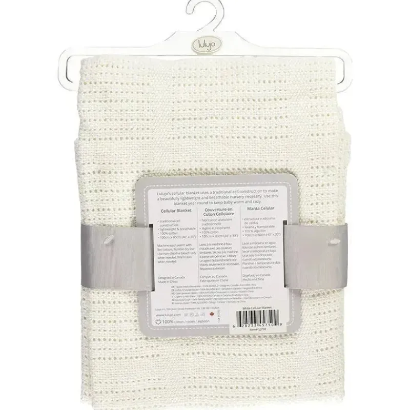 Mary Meyer Blankets & Quilts*Cellular Baby Blanket, White