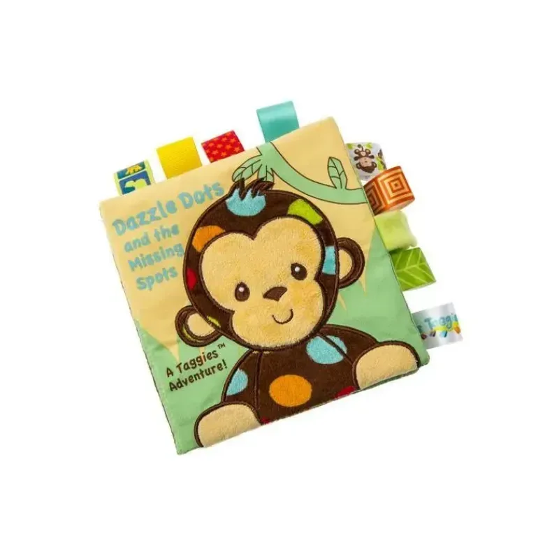 Demdaco Toys For 2 Year Old|Books, Music & Dvds*Mary Meyer Taggies Dazzle Dots Monkey Soft Book