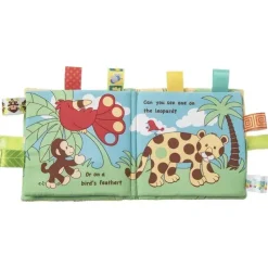 Demdaco Toys For 2 Year Old|Books, Music & Dvds*Mary Meyer Taggies Dazzle Dots Monkey Soft Book