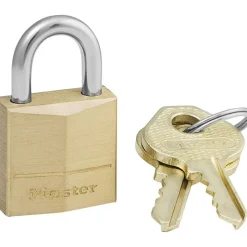 PTL USA Luggage & Accessories*Master Lock - 3/4 Brass Keyed Different